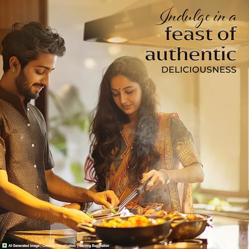 Image of Kitchens of India Ready To Eat Dinner Variety Pack of 6 - 10 Ounces, Authentic Vegetarian Indian Food, Gluten-Free