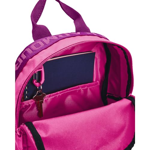 Image of Under Armour unisex-adult Loudon Mini BackpackDISC, (652) Rebel Pink /Mystic Magenta /Rebel Pink, One Size