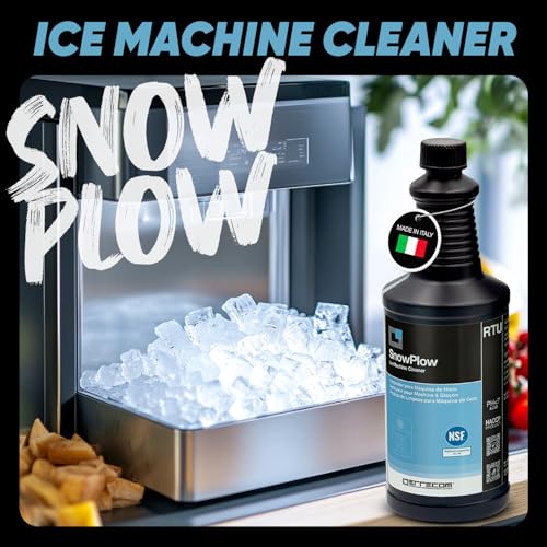 Image of ERRECOM Snowplow, Ice Machine Cleaner and Descaler, NSF Registered (A1, A3), 34 fl oz Bottle (1 L)