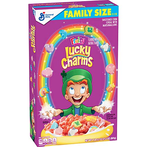 Fruity Lucky Charms XL Breakfast Cereal - 21.2oz - General Mills