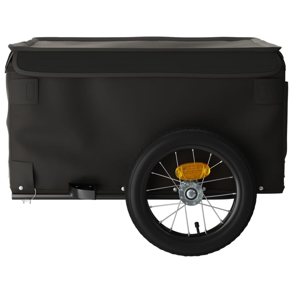 Rimorchio bicicletta nero ferro 30 kg 94080