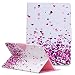 Produktbild Honghushop PU Leder Hülle für iPad Pro 10.5 Zoll 2017 Schutzhülle mit Ständer Funktion und Auto Einschlafen/Aufwachen Buchstil Protective Case for iPad Pro Case 10.5" 2017 Etui Bumper Schale Wallet vollständig schützende mit Magnetverschluss Ständerfunktion ID Handyhülle, Liebe