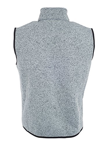 James & Nicholson Herren Knitted Fleece Outdoor Weste