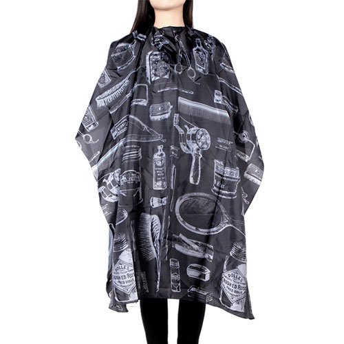 Borogo Professional Waterproof Hair Styling Cape Nylon Haircuting Salon Cape Gown Hair Salon