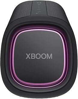 LG XBOOM Bluetooth speaker, wireless with Powerful Sound for Outdoor(20W), DXG5QBK