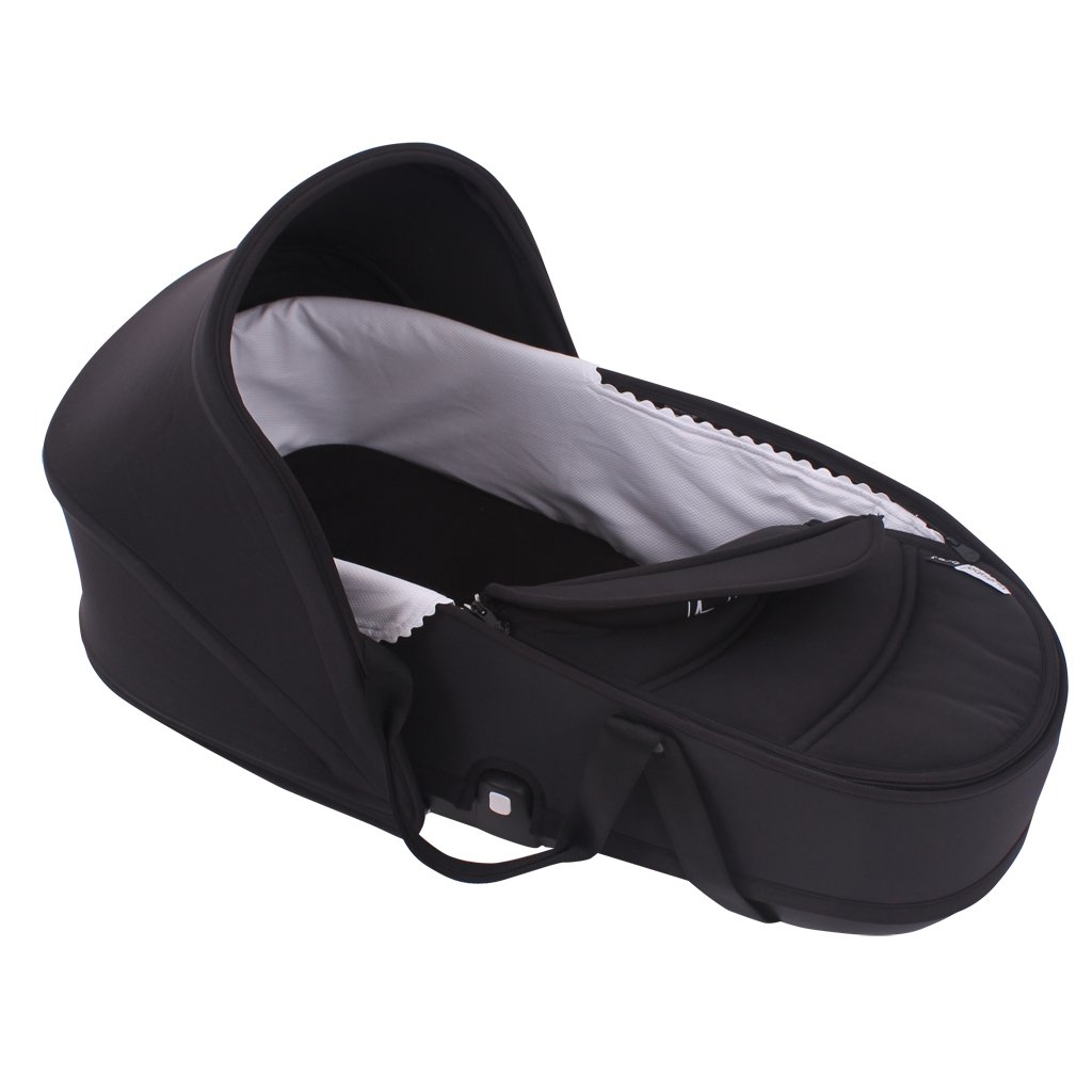 Funda Capazo Velcro para Bugaboo Bee 6 | Cubre Capazo Cuco Bebe | Vestidura Carro | Incluye Salvababas | Permite llevar el cubre pies | Paredes Acolchadas | Algodón 100% | PIQUE BLANCO