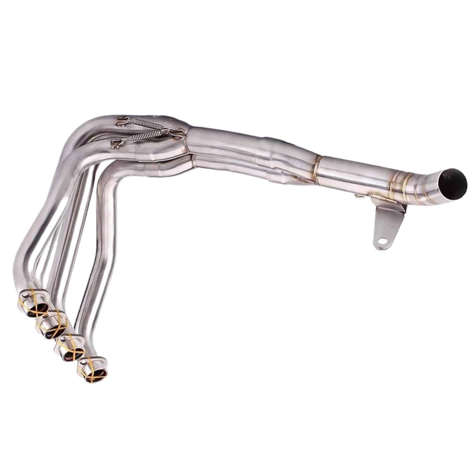 Système D'échappement Complet Moto pour Kawasaki Z900 Z 900 2017 2018 2019 2020 2021 Silencieux Collecteur Avant Tube À Enfiler