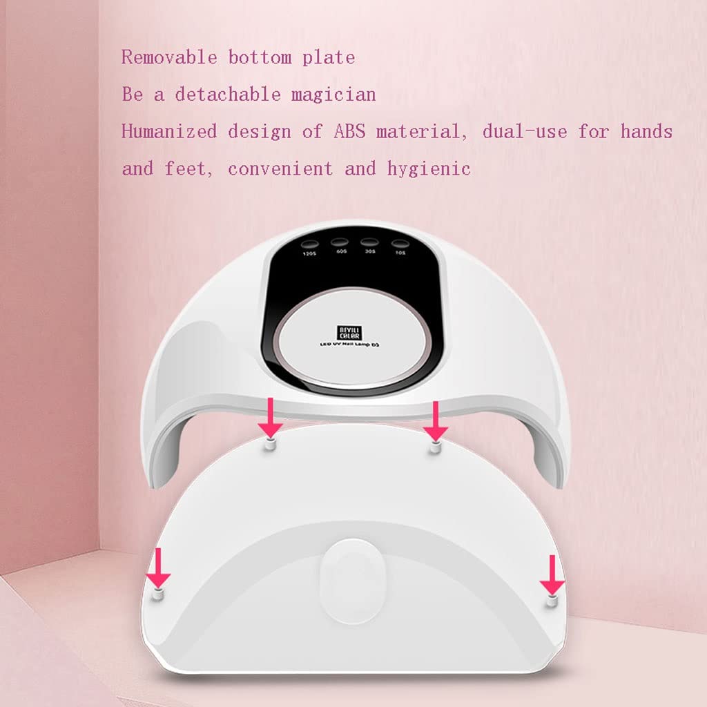 Lampada Unghie Asciugatrice Macchina for fototerapia for Unghie - Smart Sensor Nail Art Lamp - Utensili for Unghie Professionali - Asciugacatura Gel Polacco in Casa