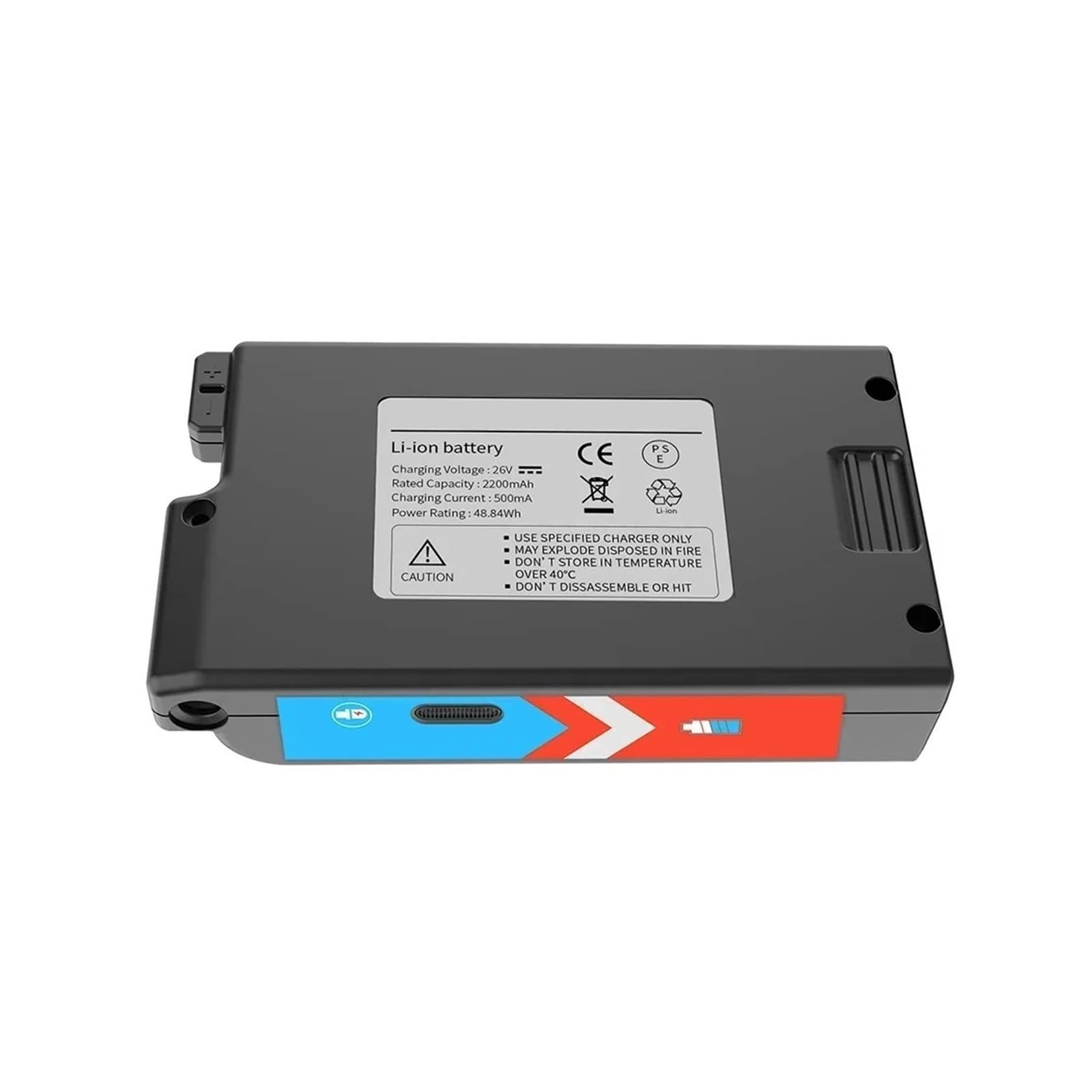 Batteria ricaricabile agli ioni di litio da 26 V e 2200 mAh, compatibile con Proscenic P8.
