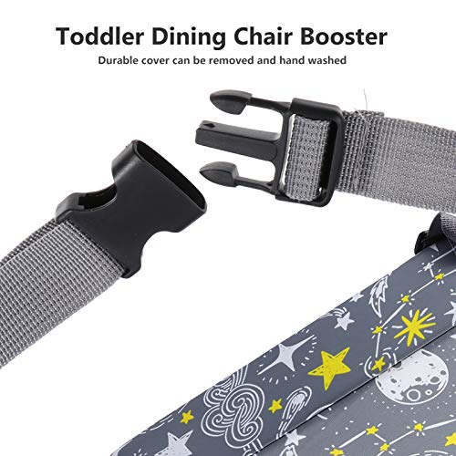 STOBOK Grey Assento Do Impulsionador Da Criança para Crianças Mesa De Jantar Dupla Alças Lavável Por