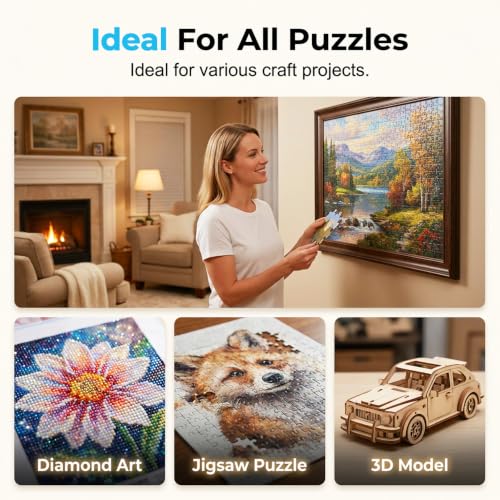 Image of Crystal Painting Sealer Spray, Quick-Drying Diamond Art Sealer with Clear Gloss Finish for Diamond Art, Coasters, Art Puzzles and DIY Craft Projects (100ml, 1PCS)