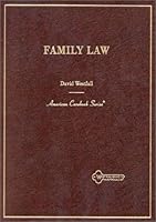 Family Law 0314027629 Book Cover