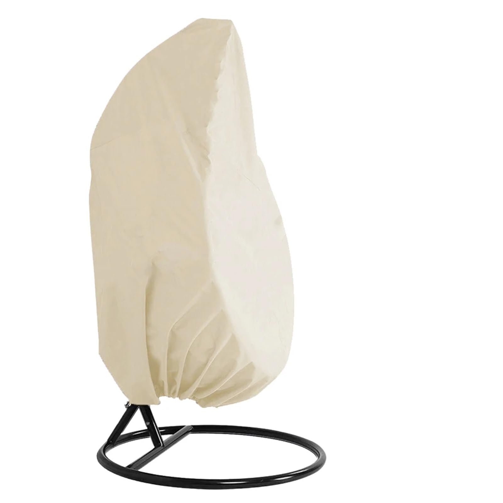 VAYEODEYU Rattan Eggshell Swing Chair Cover Garden Patio 210D Multicolor 190x115cm(Beige)
