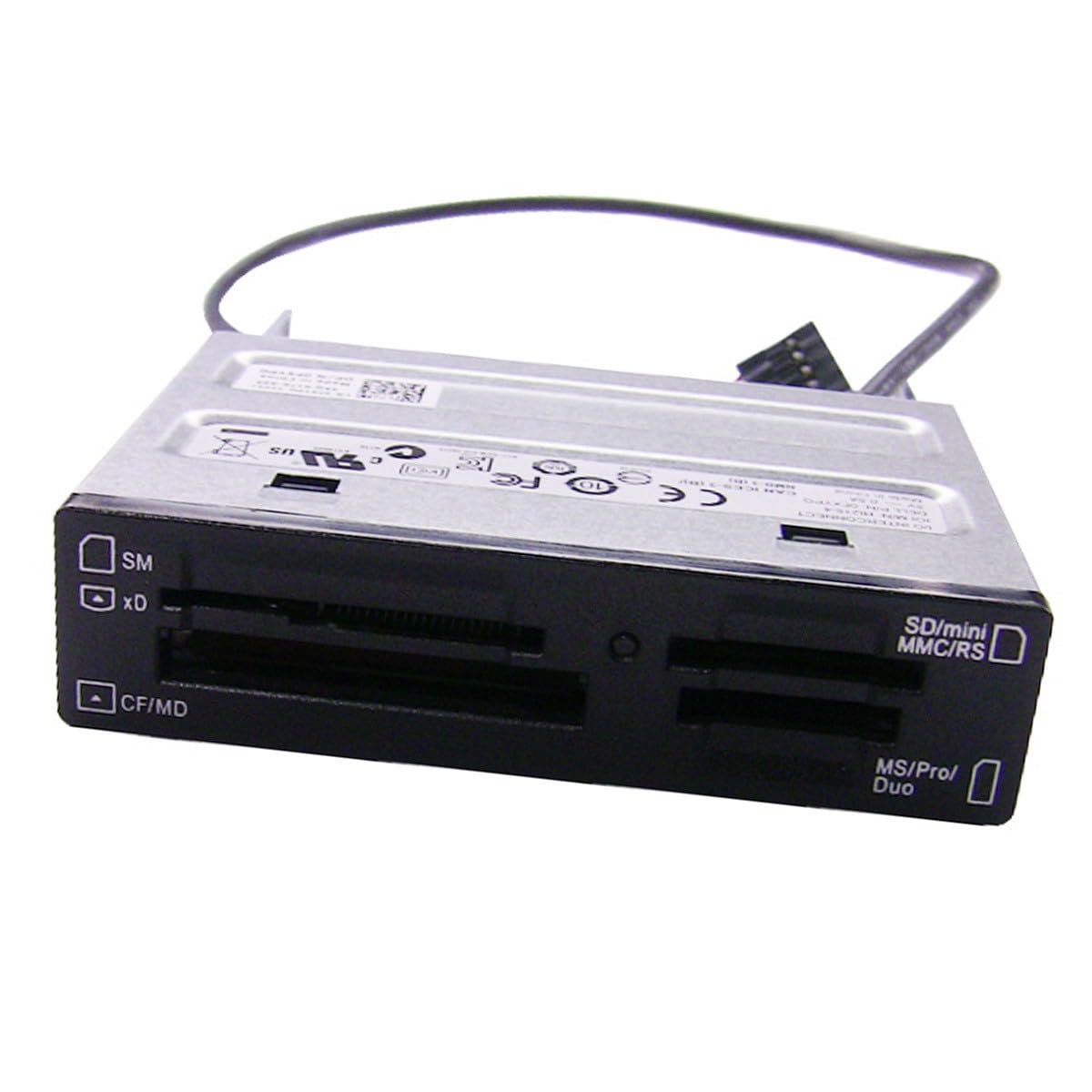 Interconnect HI215-5 HI215 Lecteur de cartes I/O pour Fujitsu Celsius et autres modèles avec baies de 3,5 pouces multiformat pour PC, 3,5 pouces, noir, reconditionné