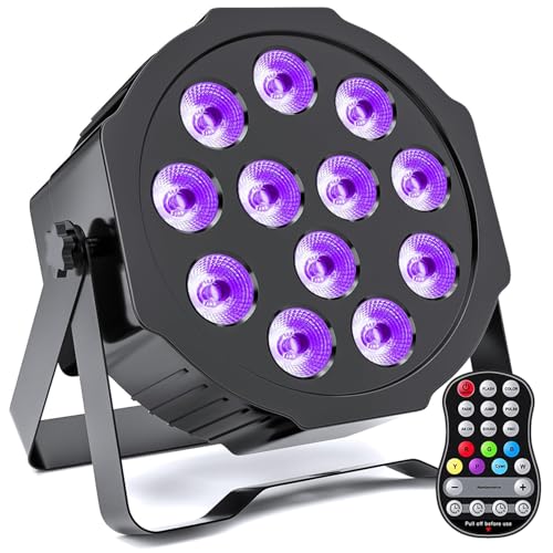 Lumières stroboscopiques pour DJ et boîte de nuit avec télécommande