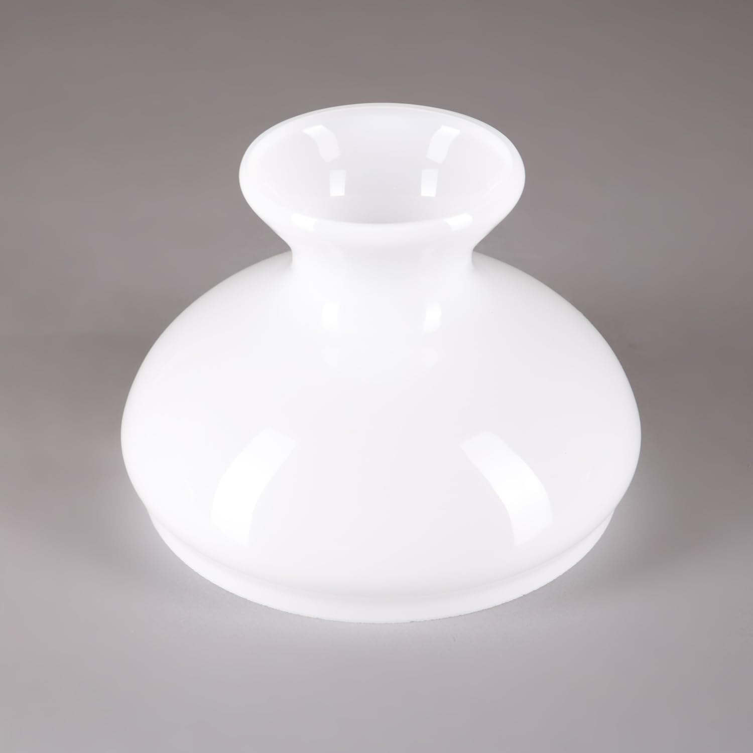 Petroleumglas Lampenglas Ersatzglas Ø185mm Leuchtenglas Opalglas Glasschirm 140mm Höhe Grün