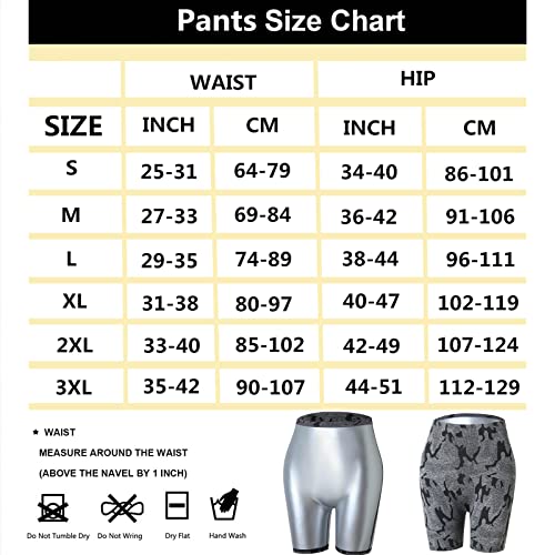 Sauna Suit Shorts Sweat Body Shaper Slimming Pants Compression Thermal Leggings Hot Thermo Fitness Workout Training Capris #TOP4