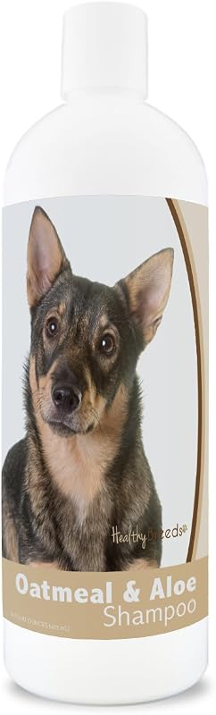 Shampoo de Aveia e Aloe para Cães Healthy Breeds Swedish Vallhund, 473 mL