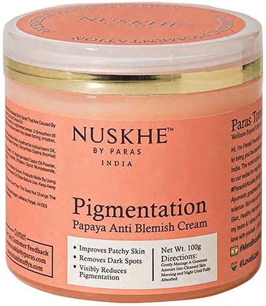 Ayurveda Papaya Cream For Pigmented Skin