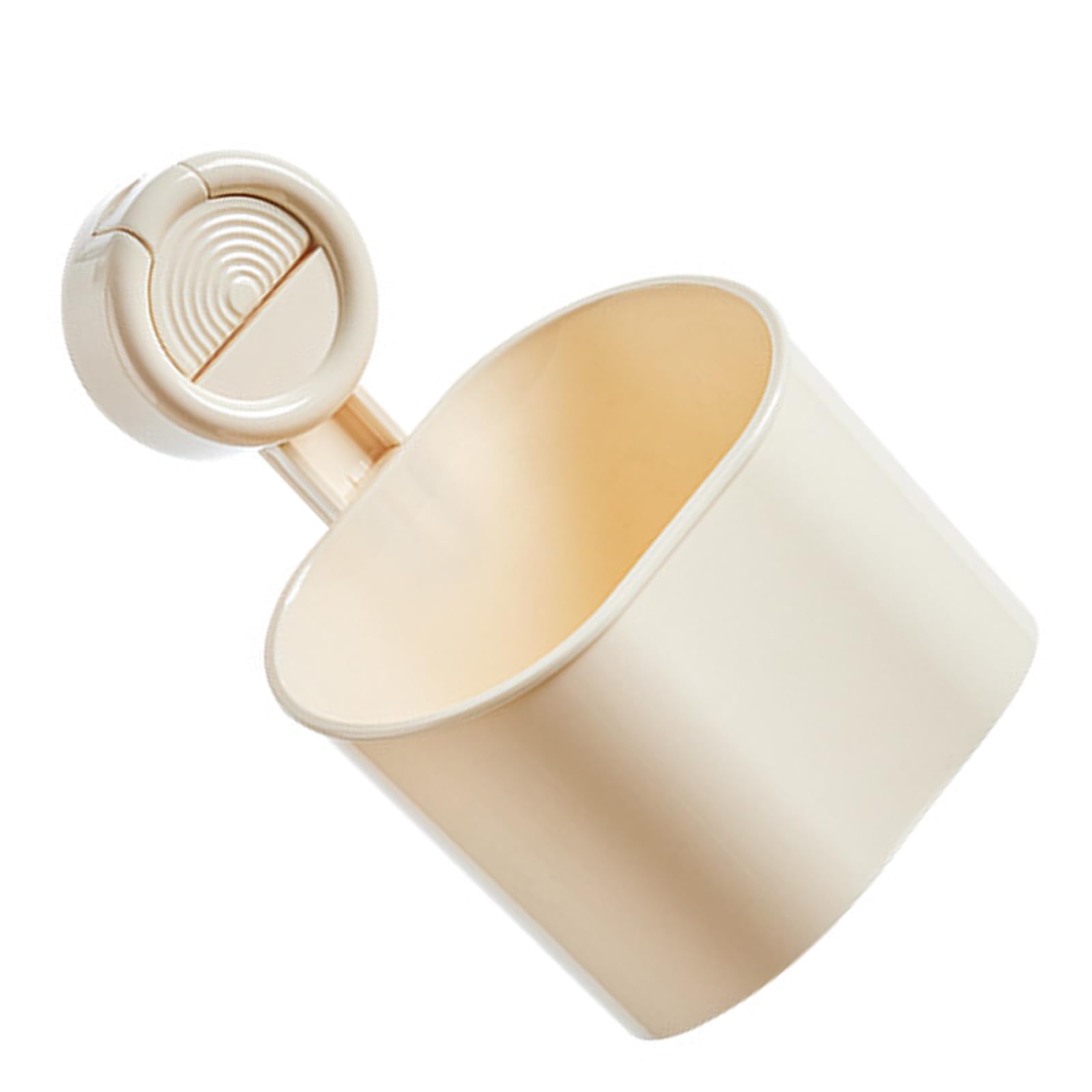 Piceioep Multifunctional Adhesive Bin for Shower and Kitchen Storage Securely Holds Items Without Drilling Modern Simple Styles Suction Bin