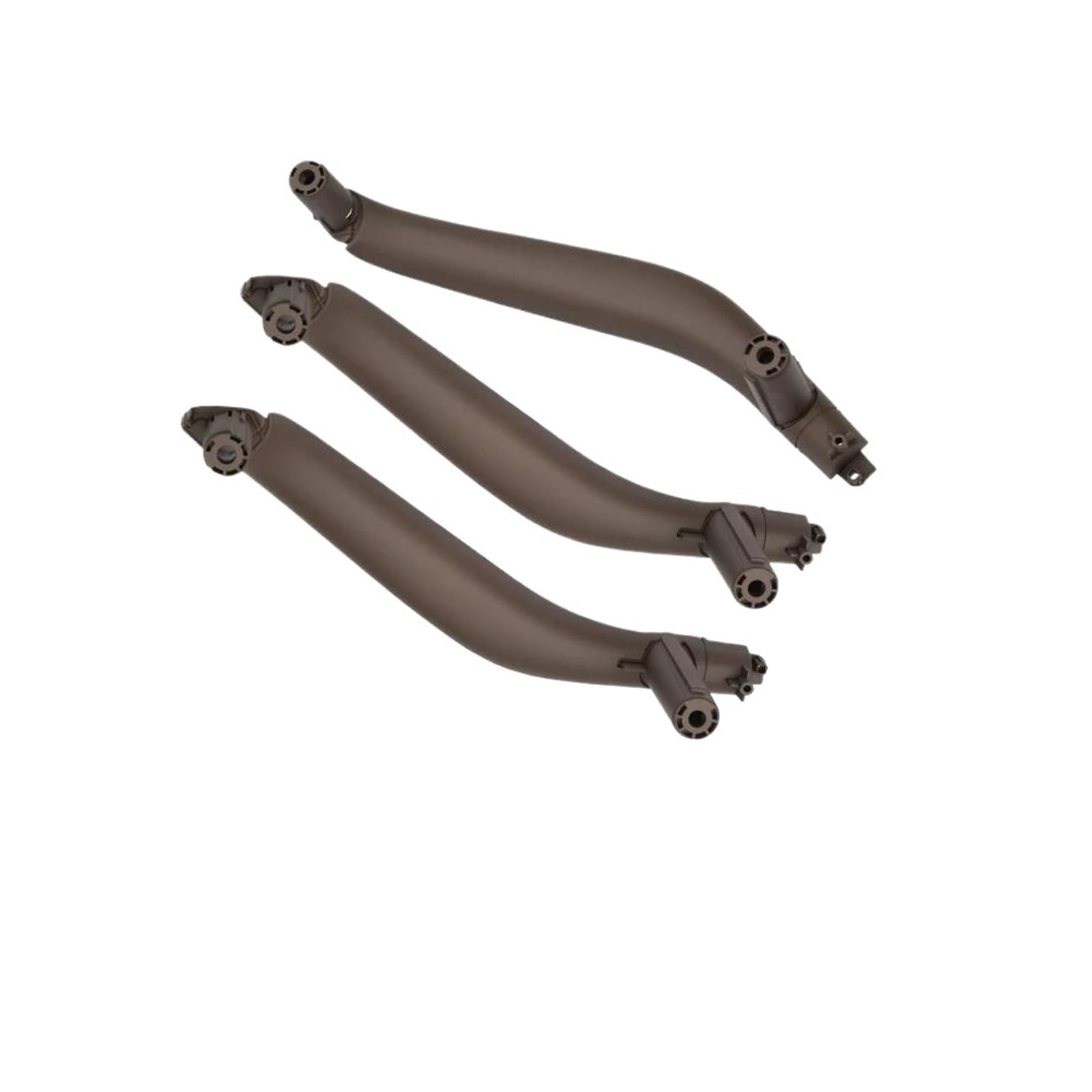 JYUTDW Inner Door Handle Car Inner Door Handle Pull Panel Trim for BMW for X5 X6 F15 F16 2014-2018(RHD Moka)