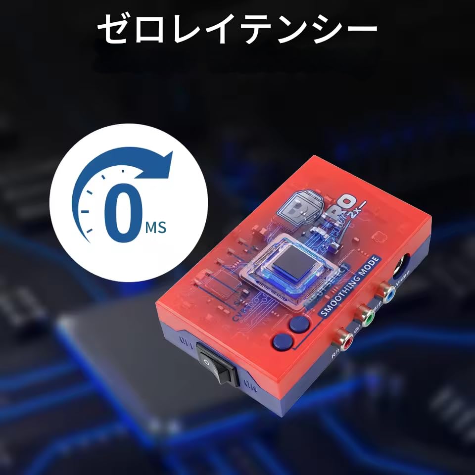 Amazon | zmart RetroScaler2x AV から HDMI 対応コンバーターおよび