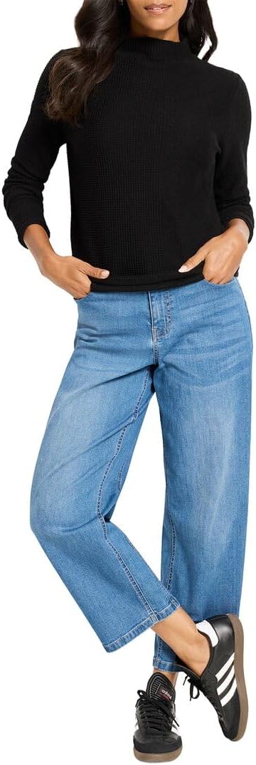 NIC+Zoe Womens Pixel Knit Sweater - Image 4