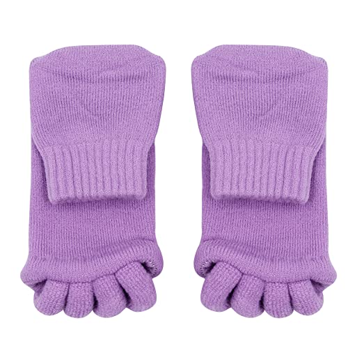Image of AIBEARTY 1 Pair Yoga Sport Gym Five Toe Separator Socks