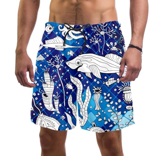 Swim shorts homme requin idéal pour vos après-midis piscine et plage
