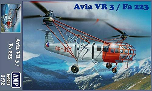 Micro-Mir AMP 72-005 - 1/72 - Avia Vr-3/Fa-223 Transport Helicopter Plastic Model kit