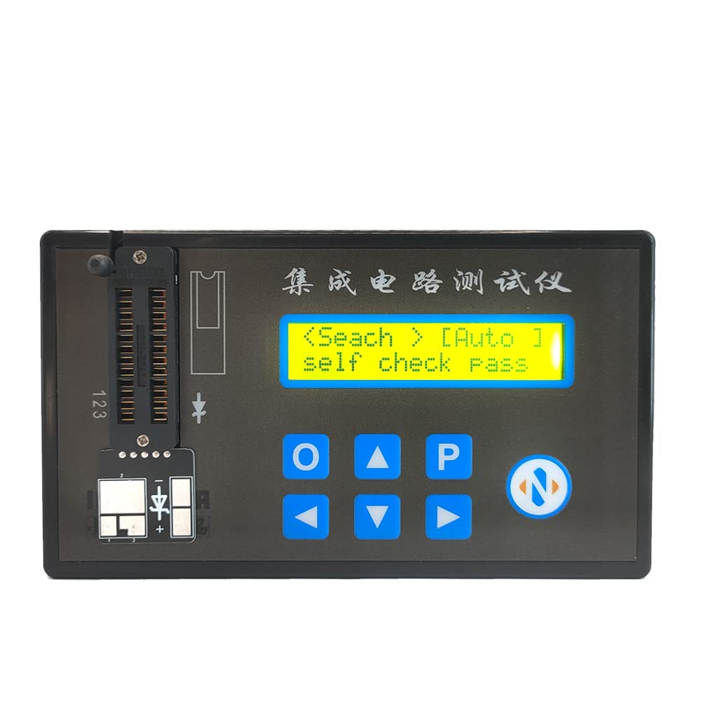 Probador LED recargable de circuitos integrados y transistores portatil 7