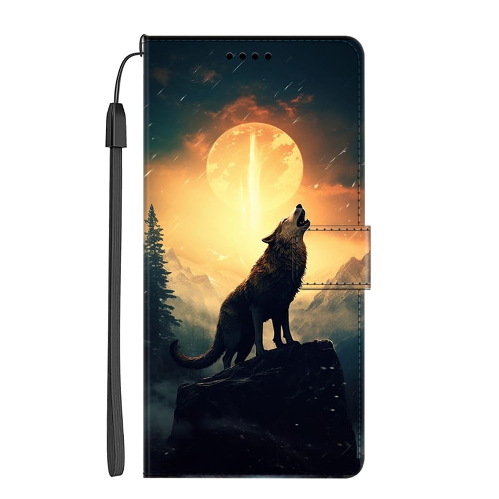 Cover per Xiaomi Redmi 8, Custodia in PU Pelle, Antiurto Libro Portafoglio Protettiva Cover Compatibile con Xiaomi Redmi 8, Blu