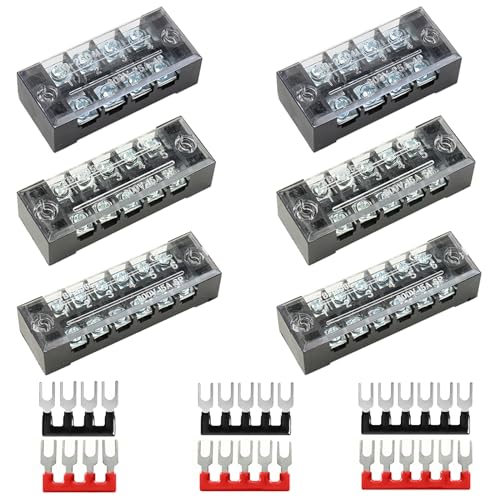Blocs de jonction de circuit de terre isolés avec couvercle 600V