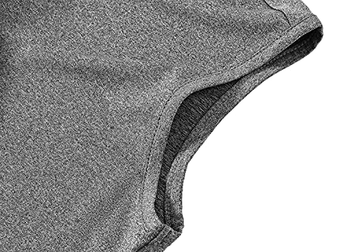 Image of BGOWATU Women's Golf Polo T-Shirts Sleeveless V Neck Collarless Tennis Shirts UV Protection Quick Dry Lightweight