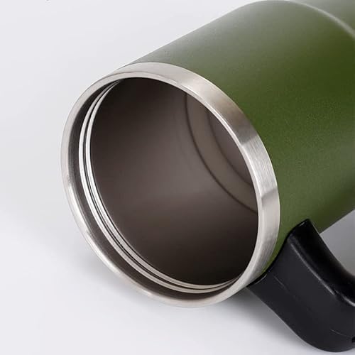 Oneustar 40 Oz Tumbler With Handle And Straw Insulated Tumbler With Lid Water Bottle Iced Coffee Cup Travel Mug For Camping, Army Green #TOP4