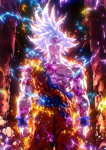 Image of NIJUKA Anime Printed Metal sheet Poster For Home And Room Decoration | For Anime Art Fans Boys And Girls (Briliyant form of UI master)