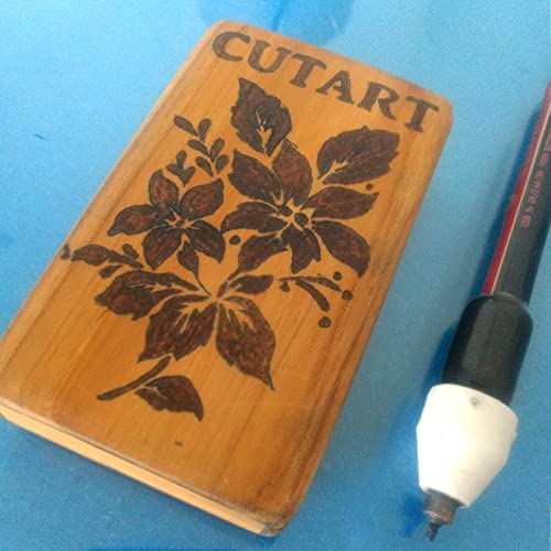 Image of USB Pyrography and Wood Burning Pen tool set with temperature control