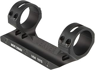 WEAVER Premium Modern Sporting Rifle (MSR) Mount, Matte Black, 30mm