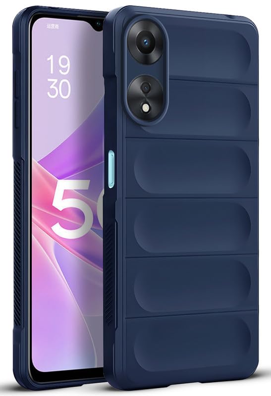 Mr. Case Back Cover Case for Oppo A78 5G | Liquid Silicone Comfort Grip Soft Touch Matte TPU | - Blue (B0CPT73D3F) Amazon Price History, Amazon Price Tracker