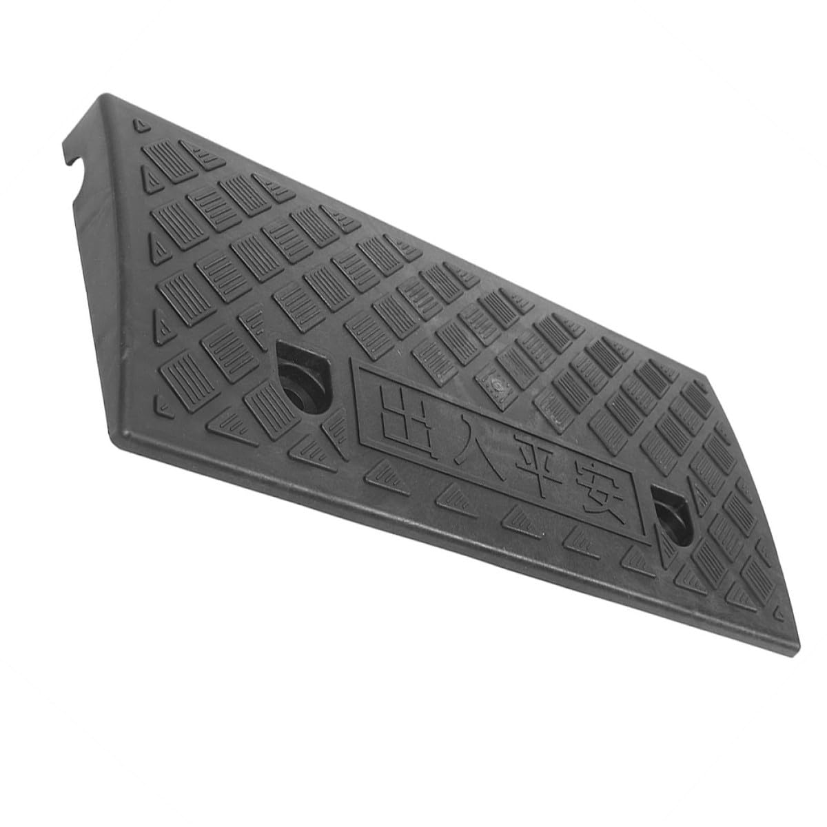 Rampa de Goma para Coche y Silla de Ruedas Respaldo Autoadhesivo y Fácil Instalación Adecuado para Bordillos y Uso en Casa o Carretera