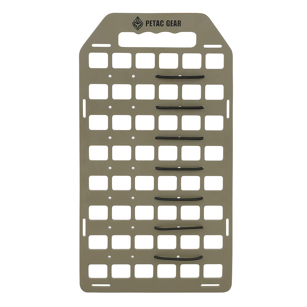 Buy PETAC GEAR Rigid Insert MOLLE Panel Portable Gear Organizer with