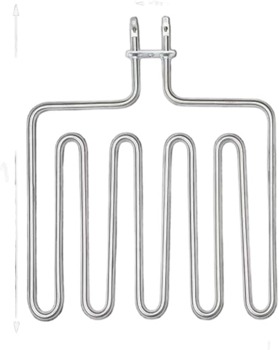 Electric Heating Element 220/380V 3U 4U 5U 304SUS for Sauna Stove Straight Heater Tube Pipe 1.5KW/2KW/2.5KW/3KW(5U 3KW,220V)