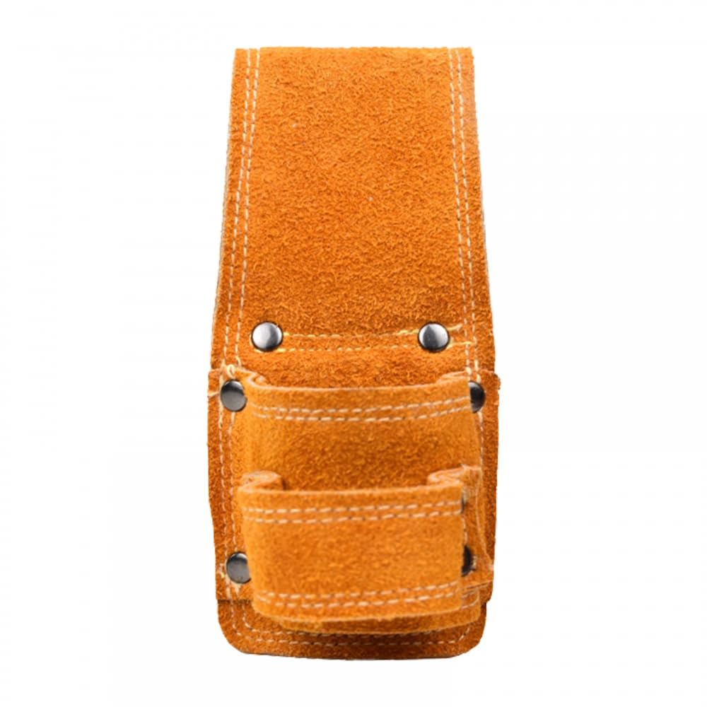 Supporto per martello per cintura in pelle con anelli in acciaio per il trasporto di utensili, supporto per martello da cintura per lavoro Supporto per martello per cintura in pelle con anelli in acciaio per il trasporto di utensili, supporto per martello da cintura per lavoro