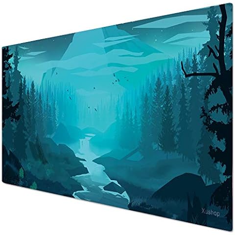 KINPLE Gaming Mouse Pad, Large Extended Mouse Pad Cover
