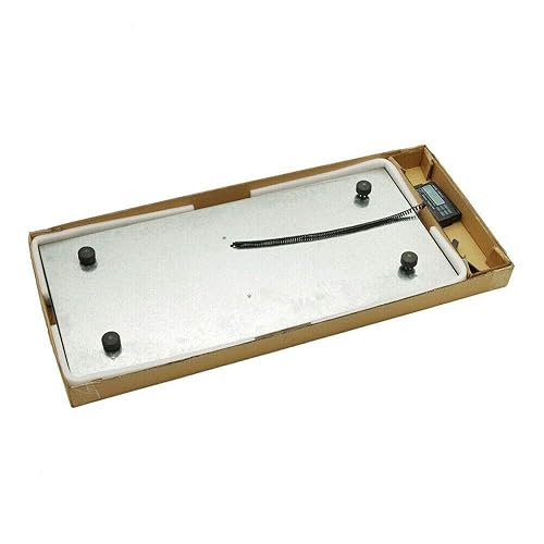 Miniatura 3 de Báscula veterinaria, báscula digital de 660 libras con adaptador de corriente para veterinario, animal, mascota, gato, perro, ganado