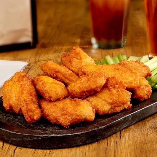 Spicy Breaded Chicken Wings 2/7.5# by Pilgrim's Foodservice Wing Zings