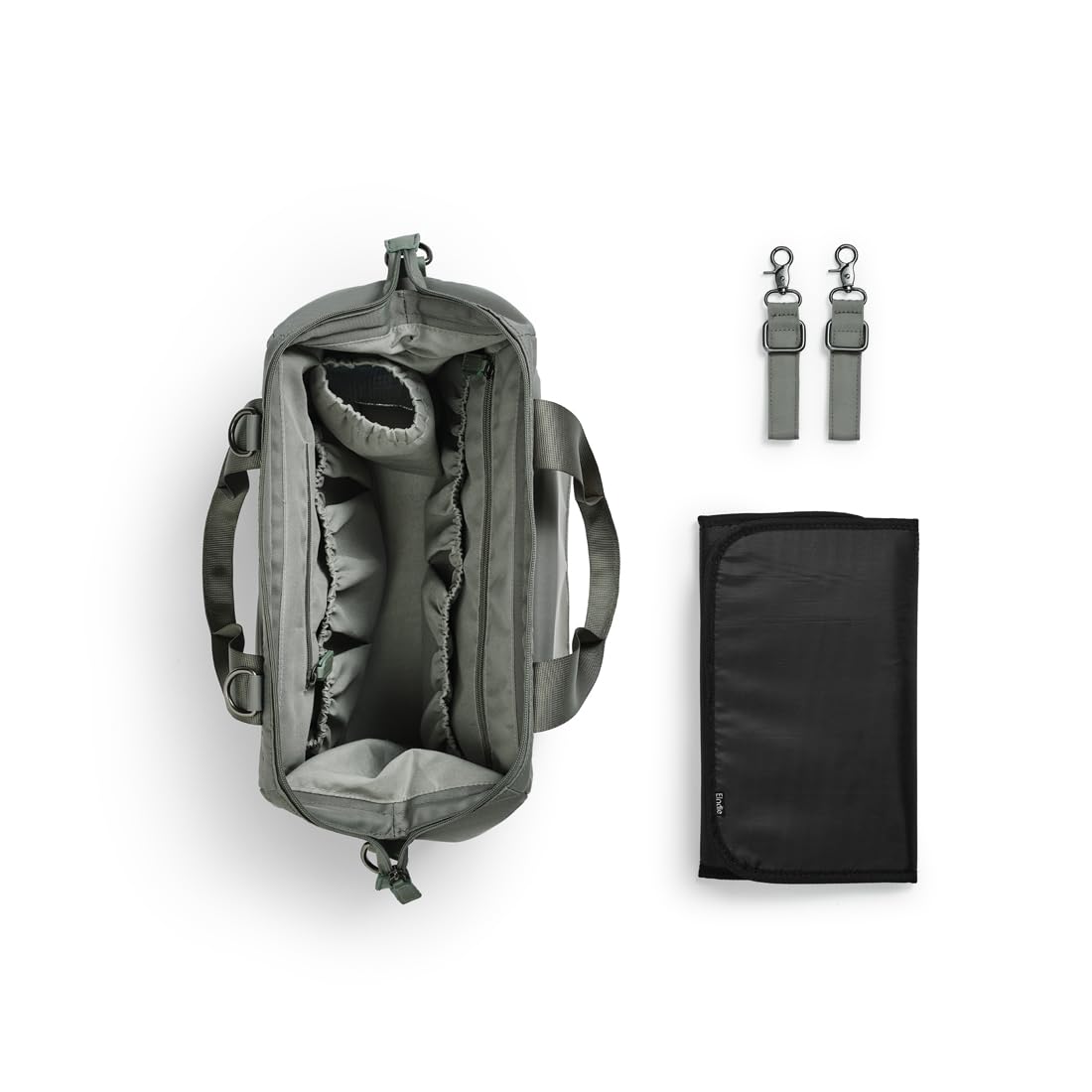 Elodie Details Wickeltasche mit breitem Rahmen