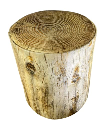 Image of Storl Organizer Storage Stool for Toy and Cloth and Kids Stool (Tree-Birch, 12Wx13H)