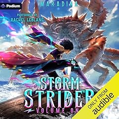 Storm Strider Audiolibro Por Maradina arte de portada
