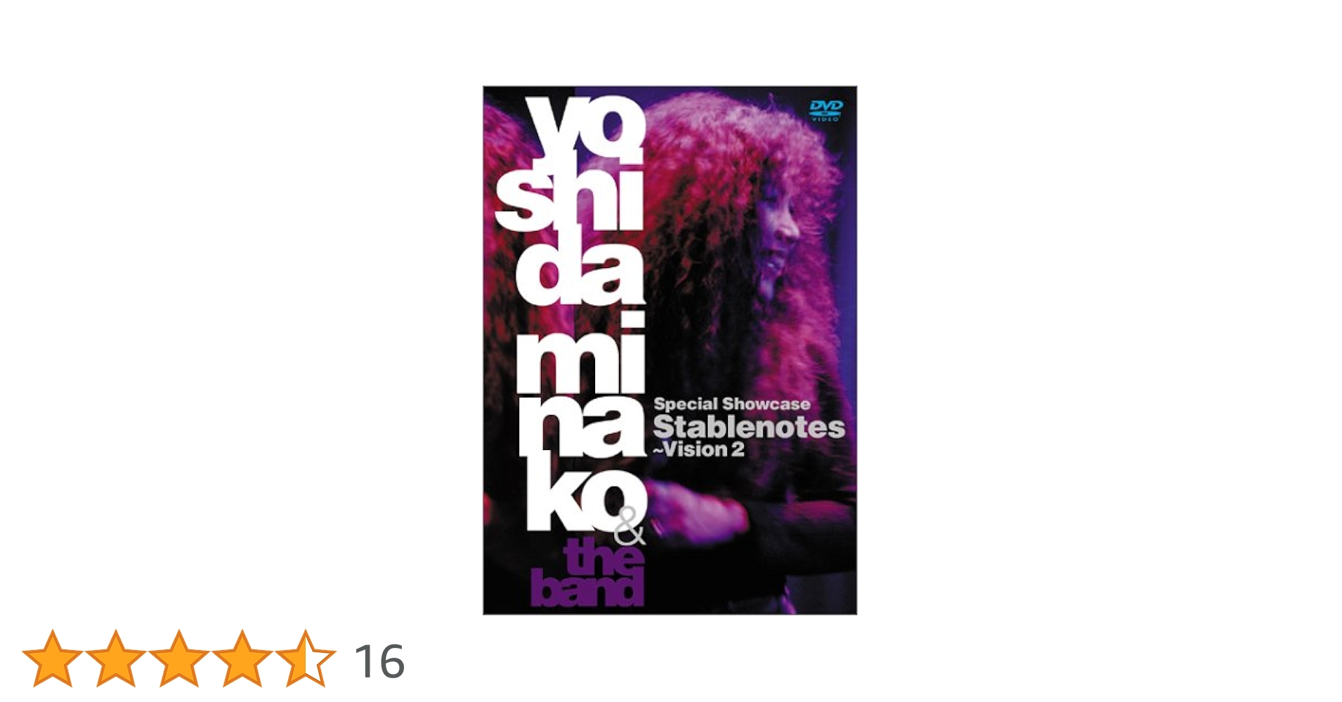 Amazon.co.jp: Special Showcase“Stablenotes”~Vision2 [DVD] : 吉田